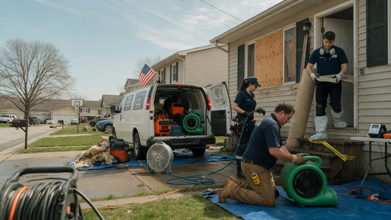 Water Damage Restoration in Palmer, IL near me
